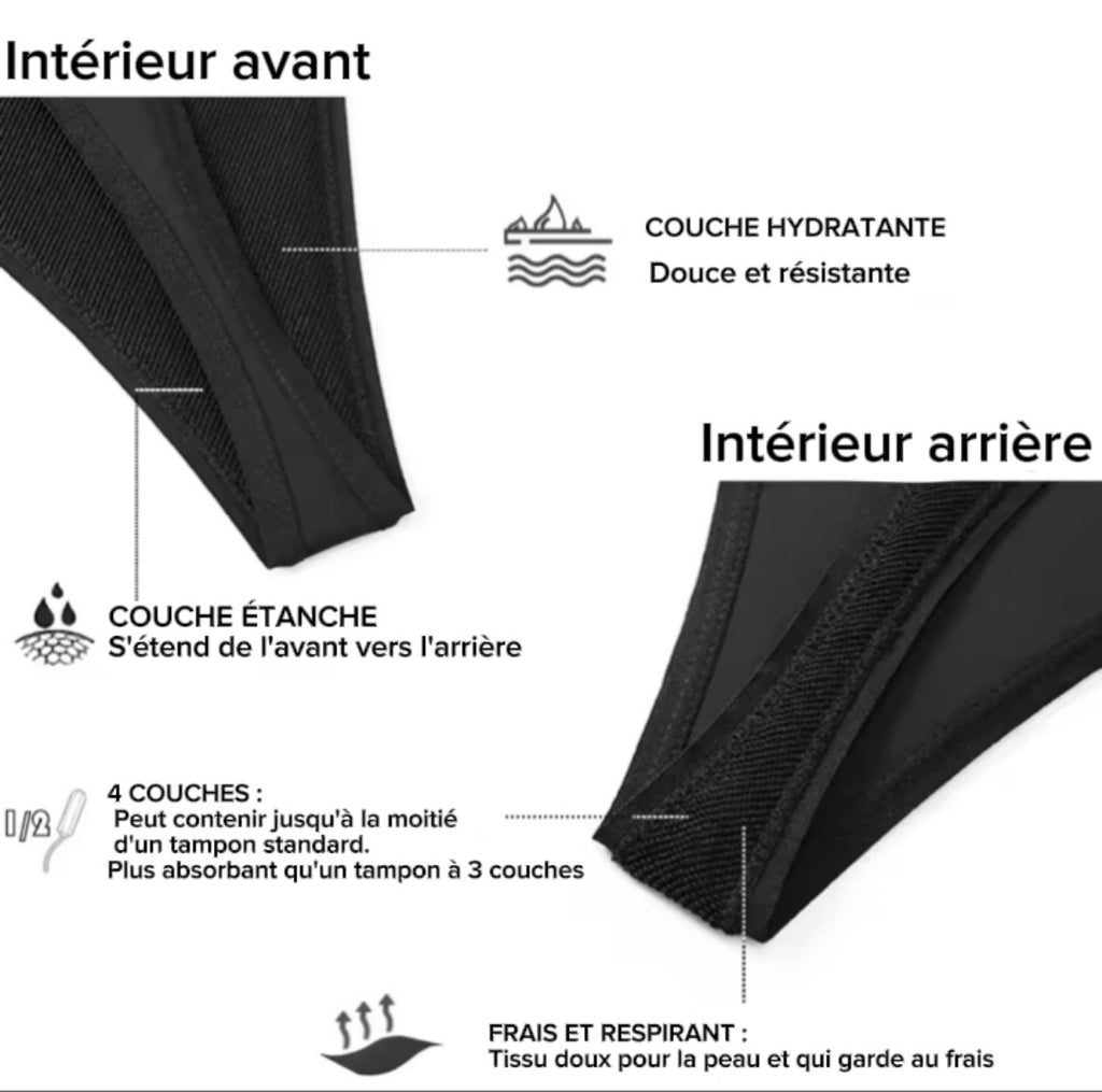 Culotte Menstruelle Fluralisse - Séduction